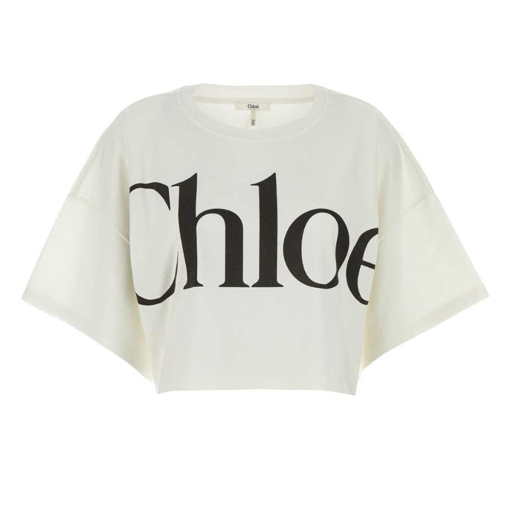 Ivory Cotton Oversize T-Shirt